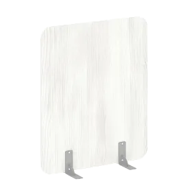 Перегородки на металлических опорах, на фетровых подпятниках, DP.F-100-120, 1000x18x1200