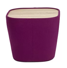 Пуф - трапеция с интегрированным столиком 510х510х430