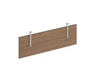 Экран (ДСП) с кронштейнами стола руководителя на опорной тумбе (для стола 200)