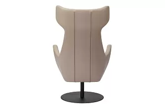 Кресло Орлеан с высокой спинкой на круглой опоре