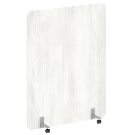 Перегородка на металлических опорах, на роликах, DP.R-140-180, 1400x18x1800