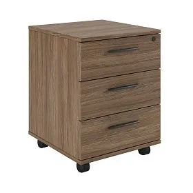 Тумба подкатная с 3 ящиками, древесный 450x430x510