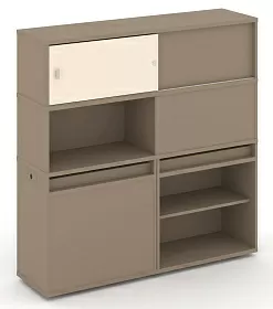 Набор №29. Тумба двойная с надставкой высокой 1500х410х1520