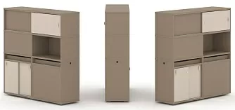 Набор №33. Тумба двойная с надставкой высокой 1500х410х1520