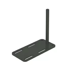 Комплект креплений экрана со штырем (универсальный) 50*104*92 - ЭйБиСи-проджект Комплект креплений экрана со штырем (универсальный) 50*104*92