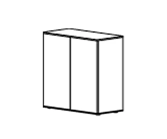 Шкаф СМШ-28Д2 792х380х811