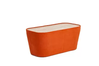 Пуф - трапеция с интегрированным столиком 1010х510х430