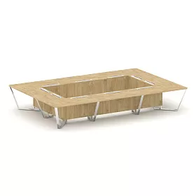 Стол переговорный прямоугольный MD-PR.B.SP-20K 4800*3200*750