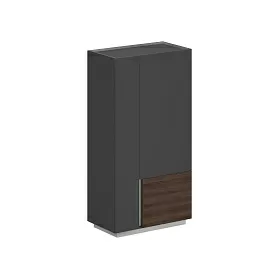 Шкаф, фасады оникс серый / дуб табак, правый 950x550x1520