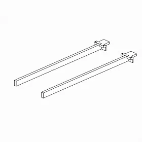 Комплект траверс приставного элемента L = 1000 мм 1147*100*43