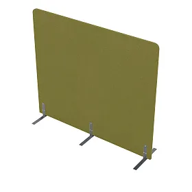 Мобильная перегородка (стац. опоры), 1600х27х1400