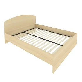 Кровать с ортопедическим основанием и изголовьем 1650*2050*900 - ЭйБиСи-проджект Кровать с ортопедическим основанием и изголовьем 1650*2050*900