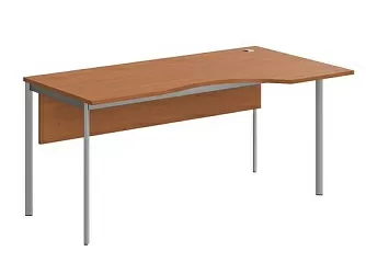 Стол эргономичный с фронтальной панелью правый 1600x900x755