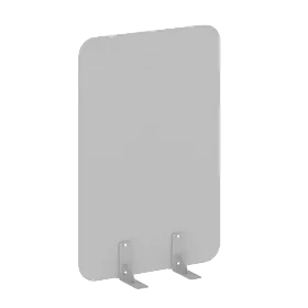 Перегородки на металлических опорах, на фетровых подпятниках, DP.F-80-120, 800x18x1200