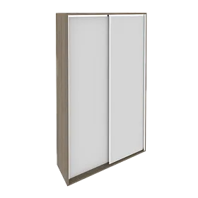 Шкаф-купе для одежды (двери – 2шт. Зеркала) 1200*390*2050
