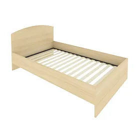 Кровать с ортопедическим основанием и изголовьем 1250*2050*900