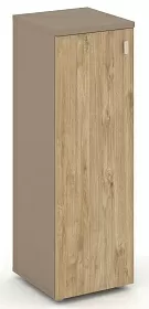 Шкаф средний узкий левый закрытый  400х420х1207