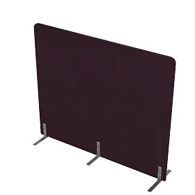 Мобильная перегородка (стац. опоры), 1600х27х1400