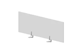 Экран Фронтальный  для отдельного стола 1180х18х390