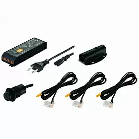 Подсветка ресепшн для подключения трех фартуков с подсветкой