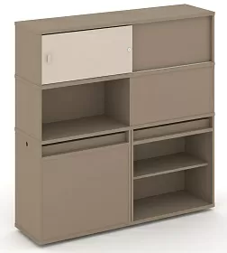 Набор №29. Тумба двойная с надставкой высокой 1500х410х1520