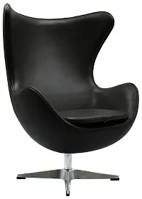 Кресло EGG CHAIR  (прессованная кожа) - ЭйБиСи-проджект Кресло EGG CHAIR  (прессованная кожа)