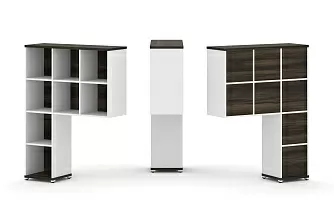 Надставка высокая + (Задняя стенка 8шт.) 1099х350х1486