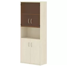 Шкаф комбинированный с 4мя низкими дверями 770х365х1975