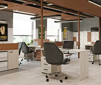 Мебель для сотрудников LEMO - ЭйБиСи-проджект Мебель для сотрудников LEMO