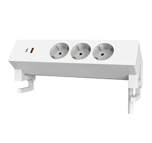 Solo Desk настол. блок розеток