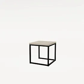 Стол журнальный маленький SMALL LOGIC 400х400х400