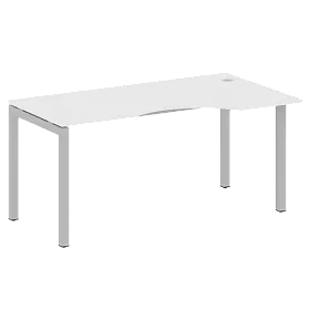 Стол криволинейный правый на П-образном м/к 1600*900*750