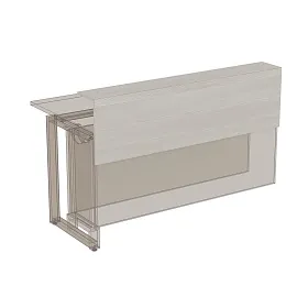 Надставка президиум на стол, 1400х200х400