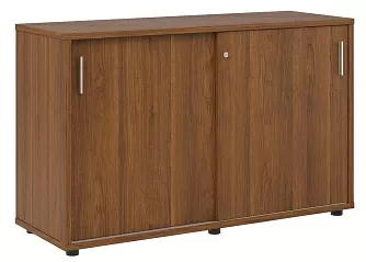 Тумба с раздвижными фасадами низкая 1230х430х750