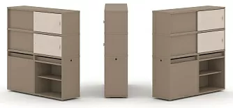 Набор №22. Тумба двойная с надставкой высокой 1500х410х1520