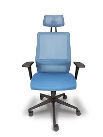 Кресло руководителя FALTO SOUL, SOL-01KAL/BL-BL