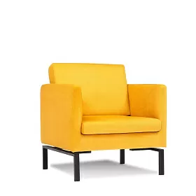 Кресло с черными опорами Unital Отто 800x770x880