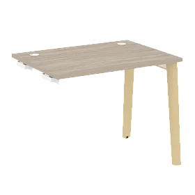 Стол-приставка к опорным элементам, опоры - массив дерева 980*720*750