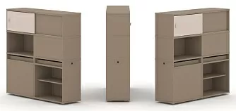 Набор №29. Тумба двойная с надставкой высокой 1500х410х1520