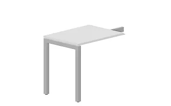 Приставной элемент на опоре (для столешниц гл. 700 и 800), PERS0868, 800х600х720