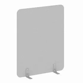 Перегородки на металлических опорах, на фетровых подпятниках, DP.F-120-150, 1200x18x1500