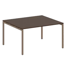 Переговорный стол (1 столешница) на П-образном м/к 1400*1235*750