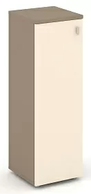 Шкаф средний узкий левый закрытый  400х420х1207