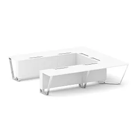 Стол переговорный П-образный MF-PR.B.SP-11P 3200*3200*750