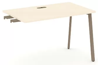 Стол приставка к опорным тумбам 1180х730х750