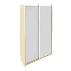 Шкаф-купе для одежды (двери – 2шт. Зеркала) 1200*390*2050