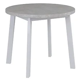 Next Стол обеденный  круглый раскладной 900-1200x900x765