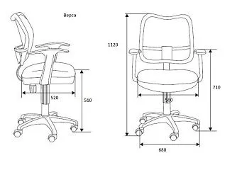 Кресло руководителя Norden Верса