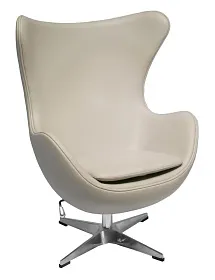 Кресло EGG CHAIR  (прессованная кожа) - ЭйБиСи-проджект Кресло EGG CHAIR  (прессованная кожа)