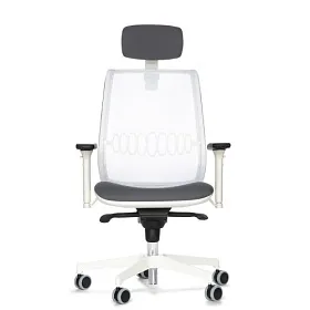 Кресло Таргет D80Б (белый пластик, без подголовника)